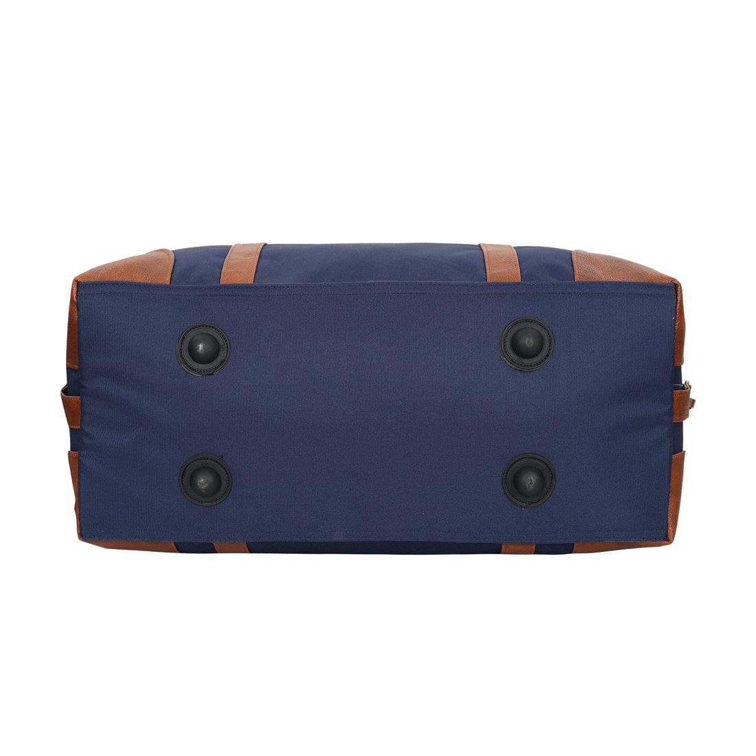 Luxurious Duffel Bag With Leatherette Swatch - Leatherworldonline.net