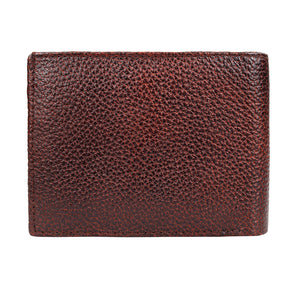 Leather World Genuine Grained Leather Wallet For Men