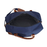 Load image into Gallery viewer, Luxurious Duffel Bag With Leatherette Swatch - Leatherworldonline.net

