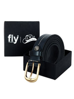 Load image into Gallery viewer, Leather World Formal Casual Black Stylish Genuine Leather Belts for Women
